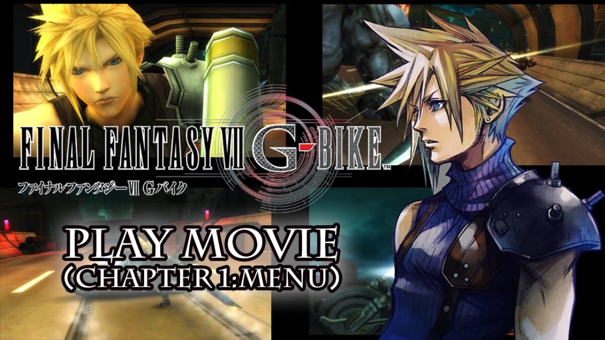 『ファイナルファンタジーVII Gバイク』メニュー画面、クエスト、ボスバトルを収めたプレイ動画が公開