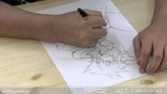 野村哲也氏が『キングダムハーツ』ソラのイラストを完成させるまでのメイキングムービー