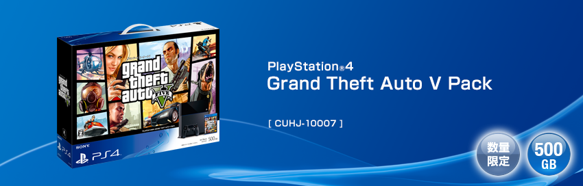 PlayStation Grand Theft Auto V Pack 希少