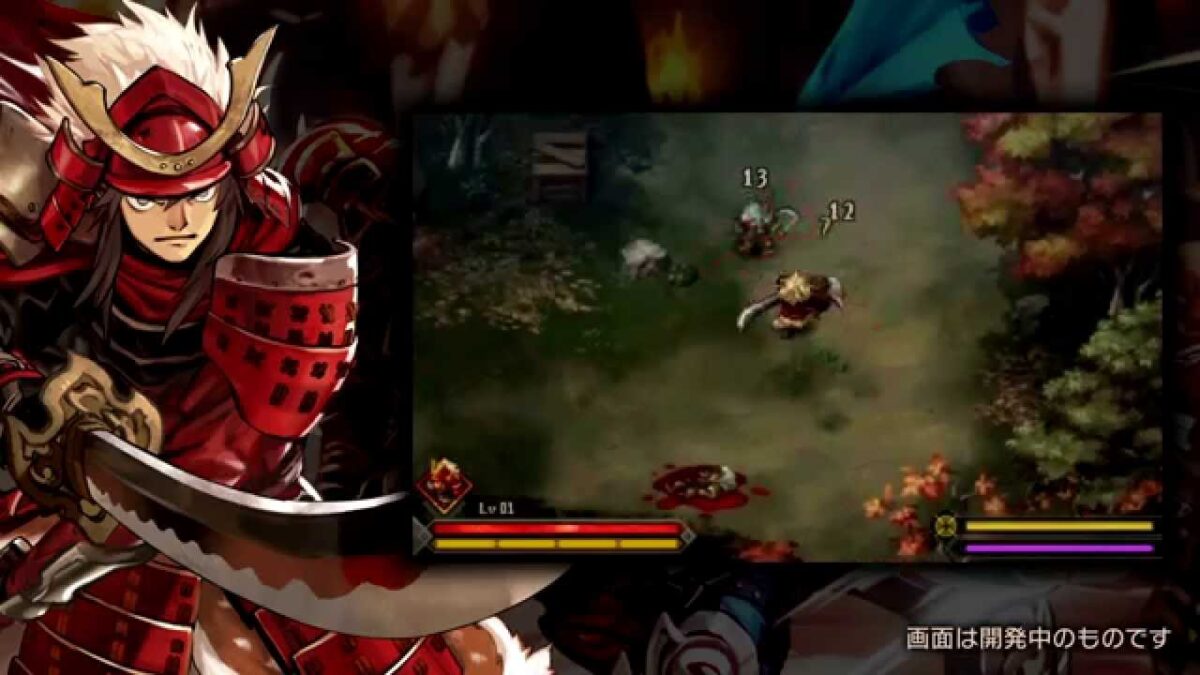 ハクスラ戦国アクションRPG『異史戦国伝 宿業』武士と忍者のプレイ動画が公開！