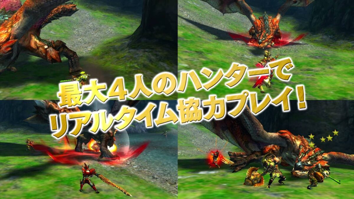 『モンスターハンターエクスプロア』マルチプレイムービーが公開！
