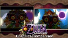 『ゼルダの伝説 ムジュラの仮面3D』N64版とのグラフィック比較動画をGameSpotが公開