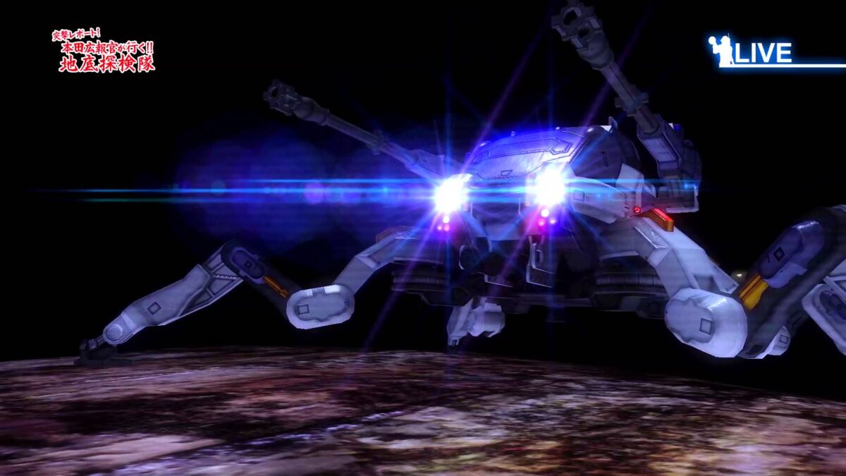 『地球防衛軍4.1』第2弾PV「突撃レポート！巣穴潜入ライブ中継」公開！新兵器「デプス・クロウラー」の詳細な紹介あり！