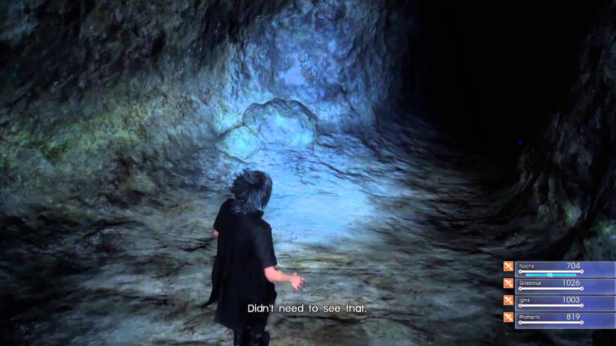 『ファイナルファンタジーXV』闇に覆われた洞窟へ挑む体験版プレイ動画が公開！