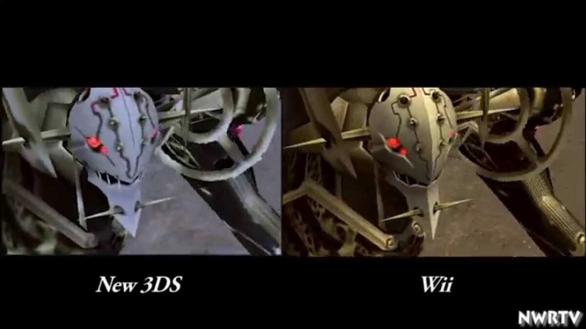 『ゼノブレイド』New3DS版 vs Wii版 グラフィック比較動画