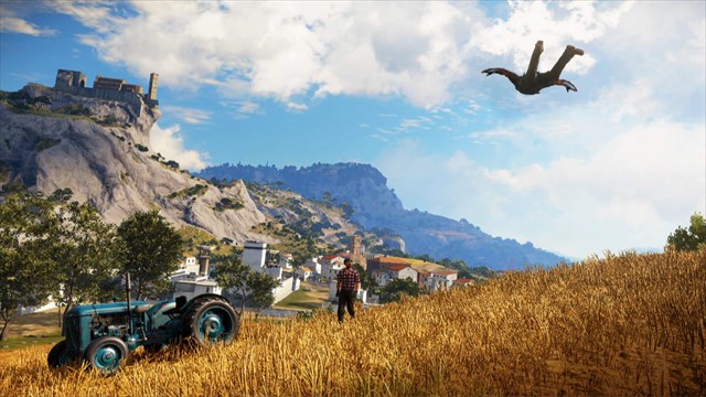 Just Cause 3 のどかな農村風景と激しい戦闘シーン 新たなスクリーンショットが公開 ゲーム情報 ゲームのはなし