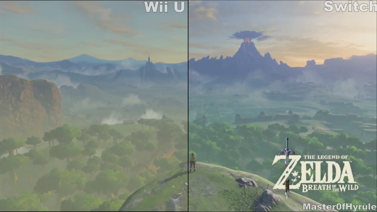 ゼルダの伝説 ブレスオブザワイルド』Wii U vs Switch グラフィック比較ムービー公開！ | ゲーム情報！ゲームのはなし