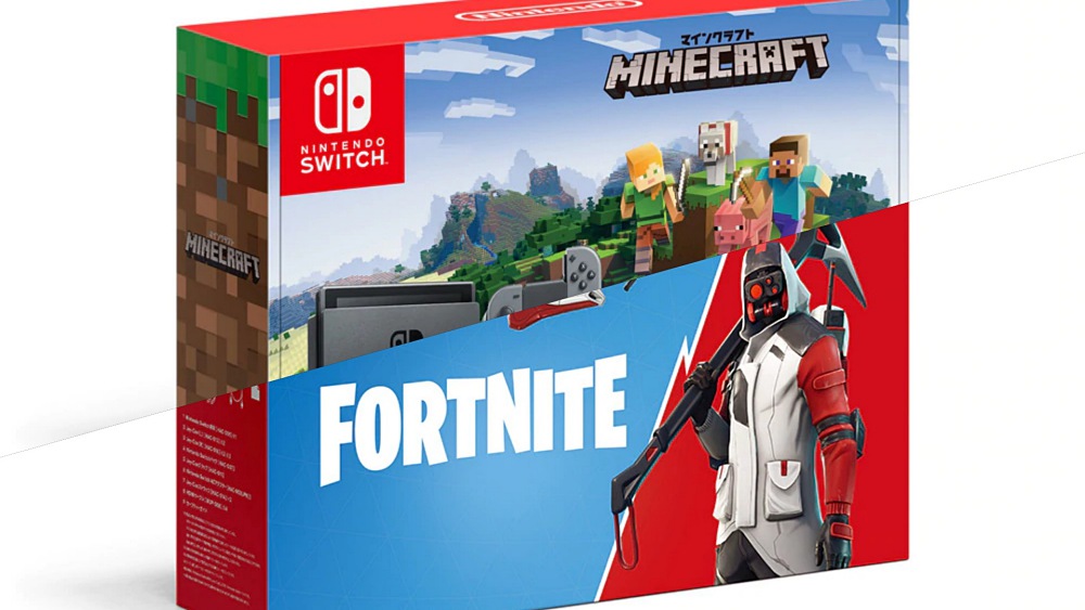 Nintendo Switch Minecraft と フォートナイト バトルロイヤル の本体セットが11月にリリース ゲーム情報 ゲームのはなし