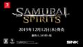 サムライスピリッツ Switch 190829
