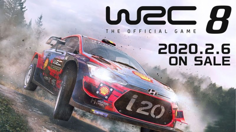 ラリーレーシングゲーム Wrc8 国内ps4版が年2月6日に発売決定 ゲーム情報 ゲームのはなし