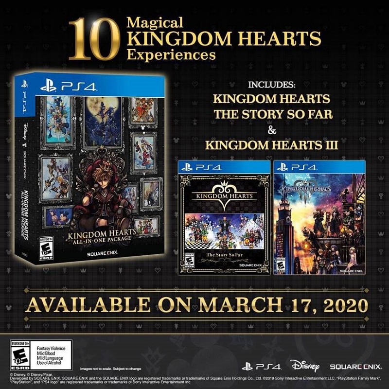 KH』シリーズ10タイトルを一挙収録したPS4用ソフト『Kingdom Hearts 