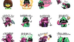 deltarune lineスタンプ 201031