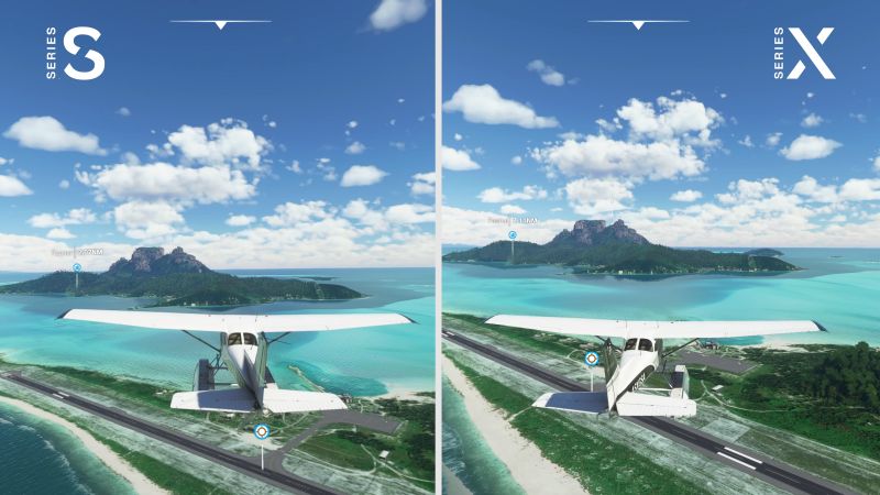 Microsoft Flight Simulator - Xbox Series X vs Xbox Series S Graphics  Comparison 