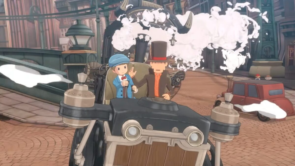 『レイトン教授と蒸気の新世界』発売時期を2026年に変更、最新映像公開