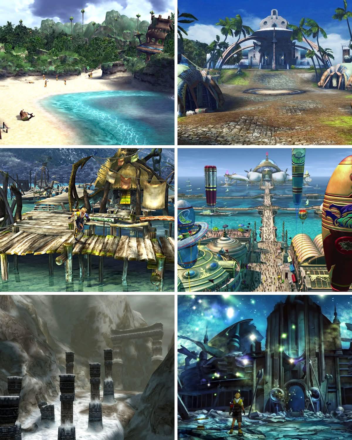 FF10の風景を写したスクリーンショット